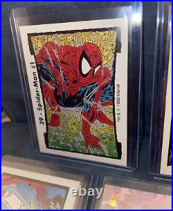 Spider-Man Marvel Comics Cards Vintage Collection #1 Todd McFarlane + Bonus