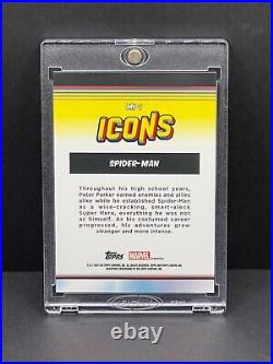 Spider-Man RARE ROOKIE RC ICONS INVESTMENT CARD SSP MARVEL TOPPS CHROME MINT