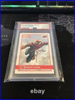 Spider Man Scarlet Spider Gem Mint PSA 10 Marvel Card