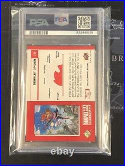 Spider Man Scarlet Spider Gem Mint PSA 10 Marvel Card