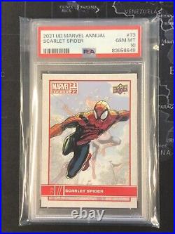 Spider Man Scarlet Spider Gem Mint PSA 10 Marvel Card