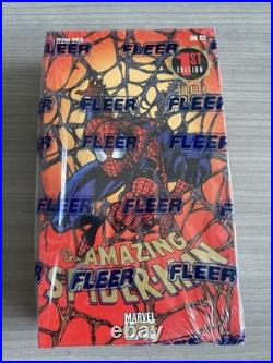 Spider-man 1st Edition Trading Cards Marvel Sealed Box (Sick Holograms?)