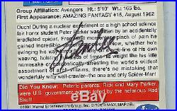 Spider-man Stan Lee Signed Hologram Promo H-1 Card Impel Marvel Comics 1991 Z4