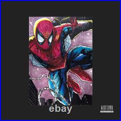 Spiderman Marvel 1/1 Original Artist Sketch Card (Signed)