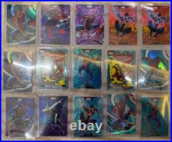 Spiderman numbered cards, from /25 to /145, lot15