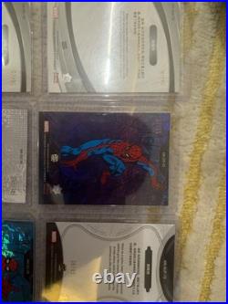 Spiderman numbered cards, from /25 to /145, lot15