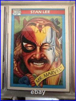Stan Lee 1990 Impel Marvel Universe #161