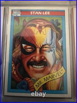 Stan Lee 1990 Impel Marvel Universe #161