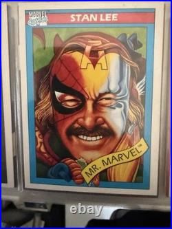 Stan Lee 1990 Impel Marvel Universe #161