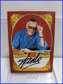 Stan Lee Authentic Autograph Autographed Card Panini Golden Age 2013 Spiderman