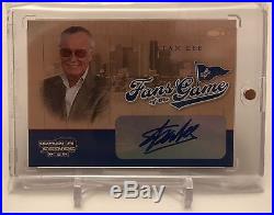 Stan Lee Marvel Donruss Fans Of The Game Certified Autograph Auto Card