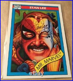 Stan Lee Signature Signed Autographed Mr. Marvel Card