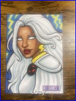 Storm Sketch Card Marvel Infinity Trilogy