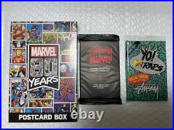 Stussy x Marvel 2011 Trading Card Pack & YO! MTV RAPS & Marvel 80th Post Card