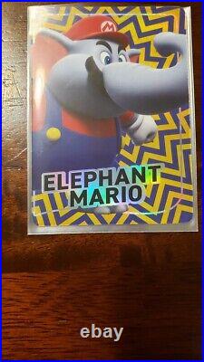 Super Mario Bros Wonder Elephant Trading Card 0374/1000