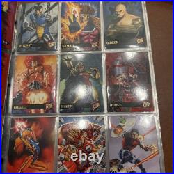 Super Rare 1995 Flare Ultra X-Men And Marvel Tm Trading Cards