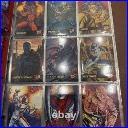Super Rare 1995 Flare Ultra X-Men And Marvel Tm Trading Cards