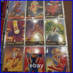 Super Rare 1995 Flare Ultra X-Men And Marvel Tm Trading Cards
