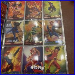 Super Rare 1995 Flare Ultra X-Men And Marvel Tm Trading Cards