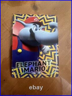 Super mario bros wonder trading cards elephant