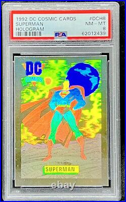 Superman 1992 Hologram DC Cosmic Marvel PSA 8 Pop 7