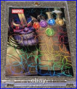 THANOS 2025 Topps Chrome Marvel Reflections Kaleidoscope MR-4 /25 SSP Rare