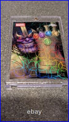 THANOS 2025 Topps Chrome Marvel Reflections Kaleidoscope MR-4 /25 SSP Rare