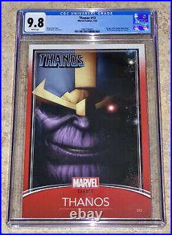 Thanos 13 CGC 9.8 Trading Card Variant 1st Appearance of Cosmic Ghost Rider