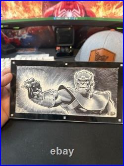 Thanos Sketch Marvel Premier 1/1 Upper Deck Amazing Art