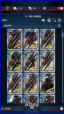 Topps Chrome Marvel Clawed Bulk Of 306 Epic Cards Topps Marvel Collect 2025
