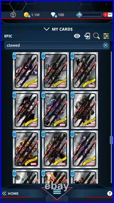 Topps Chrome Marvel Clawed Bulk Of 306 Epic Cards Topps Marvel Collect 2025