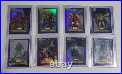 Topps Chrome Marvel Purple Refractor /75 Lot Of 9