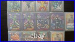 Topps Finest Fantastic 4 numbered & Auto Lot Impossible Man, Black Bolt & MORE