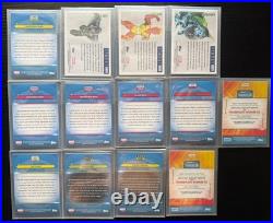 Topps Finest Fantastic 4 numbered & Auto Lot Impossible Man, Black Bolt & MORE