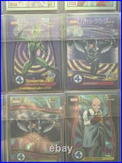 Topps Finest Fantastic 4 numbered & Auto Lot Impossible Man, Black Bolt & MORE