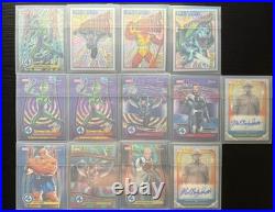 Topps Finest Fantastic 4 numbered & Auto Lot Impossible Man, Black Bolt & MORE