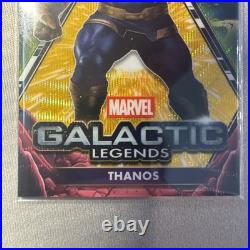 Topps Marvel Chrome 2025 Thanos Galactic Legends x/50 Gold Wave Refractor Topps Marvel Chrome 2025 Thanos Galactic Legends x/50 Gold Wave Refractor