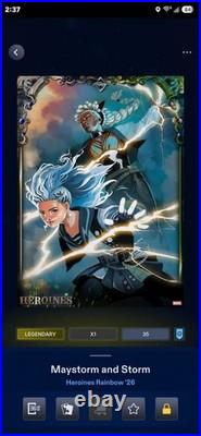 Topps Marvel Collect Heroines Rainbow Premier Set LMT 35cc (DIGITAL) 11+1(Award) Topps Marvel Collect Heroines Rainbow Premier Set LMT 35cc (DIGITAL) 11+1(Award)