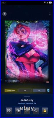 Topps Marvel Collect Heroines Rainbow Premier Set LMT 35cc (DIGITAL) 11+1(Award) Topps Marvel Collect Heroines Rainbow Premier Set LMT 35cc (DIGITAL) 11+1(Award)
