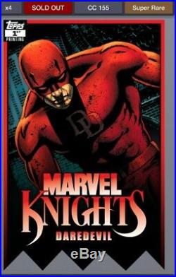 Topps Marvel Collect Marvel Knights 1st Printing Set WithAward Digital