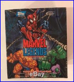 Topps Marvel Legends Trading Cards 36 pack 2001 Rare! Factory Sealed