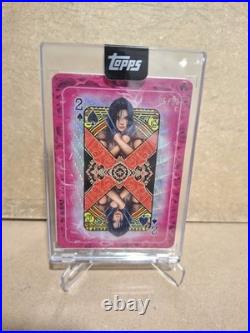 Topps Marvel Mint X23 /99 Gambit Deck Card 2 spades-sealed
