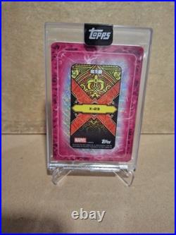 Topps Marvel Mint X23 /99 Gambit Deck Card 2 spades-sealed