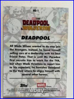 Topps chrome deadpool hidden gems