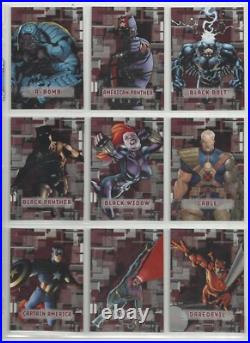 UD Marvel Beginnings Series 3 MICROMOTION Complete Set of 60 Chase Cards (1-60)