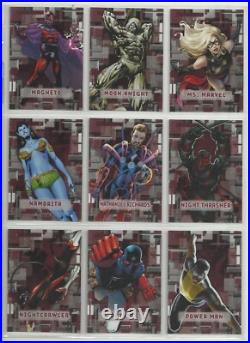 UD Marvel Beginnings Series 3 MICROMOTION Complete Set of 60 Chase Cards (1-60)
