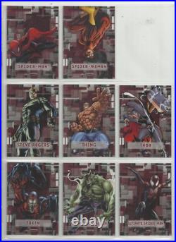 UD Marvel Beginnings Series 3 MICROMOTION Complete Set of 60 Chase Cards (1-60)