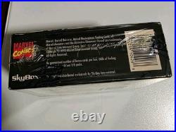 ULTRA RARE! 1993 SkyBox MARVEL MASTERPIECES Box FACTORY SEALED & NUMBERED
