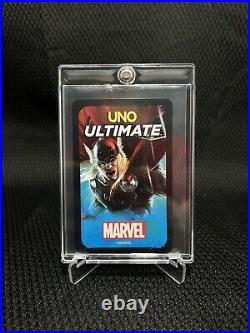 UNO Ultimate Marvel 2020 Thor Lighting Charge Holo Foil Card Ultra Rare Avengers