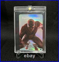 UNO Ultimate Marvel 2022 Edition Spider-Man Holo Foil Chase Card Ultra Rare MCU
